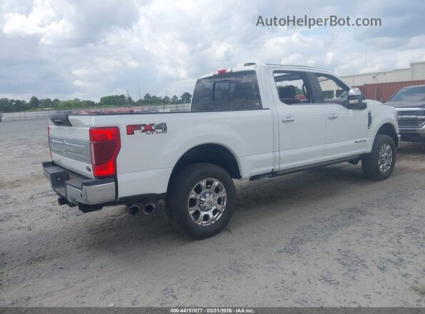 1FT7W2BT7LEC36877 2020 FORD F-250 White 