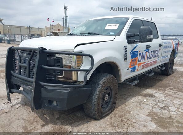1FT7W2BT8KEC78411 2019 FORD F-250 White წინა მარცხენა ხედი სამი მეოთხედიდან