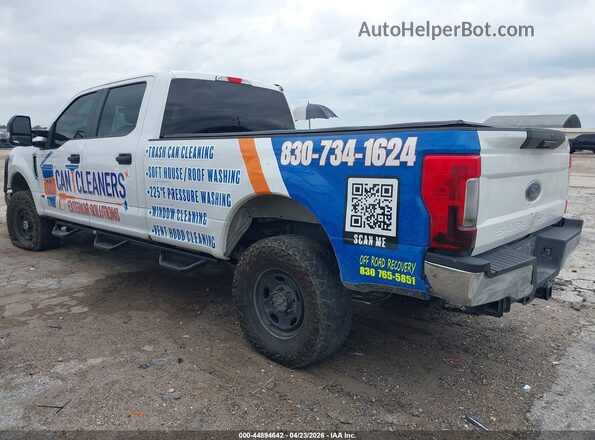1FT7W2BT8KEC78411 2019 FORD F-250 White უკანა მარცხენა