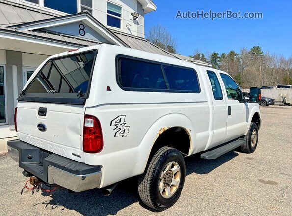 1FT7X2B6XGEC08875 2016 FORD F250 Белый Передняя правая четверть