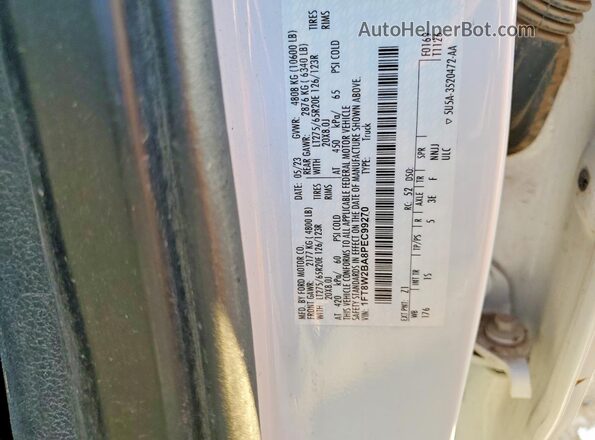 1FT8W2BA8PEC99270 2023 FORD F250 White Engine compartment view