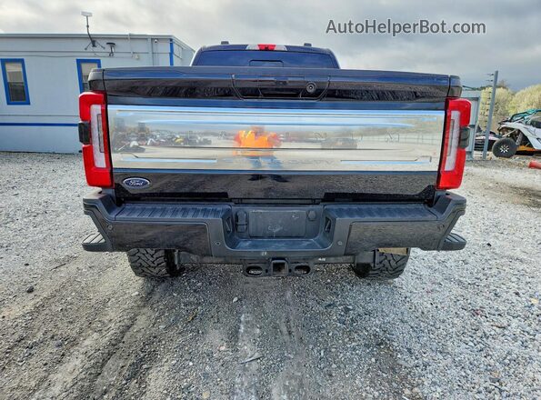 1FT8W2BM8SEC52873 2025 FORD F250 Black Widok z tyłu