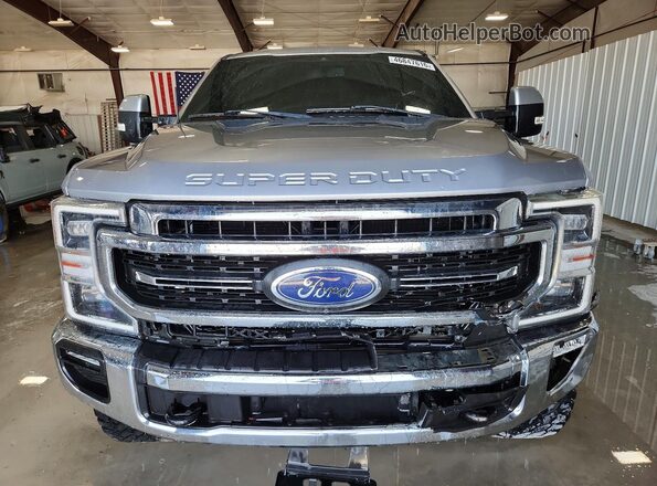 1FT8W2BT6LEC37121 2020 FORD F250 Silver Front view