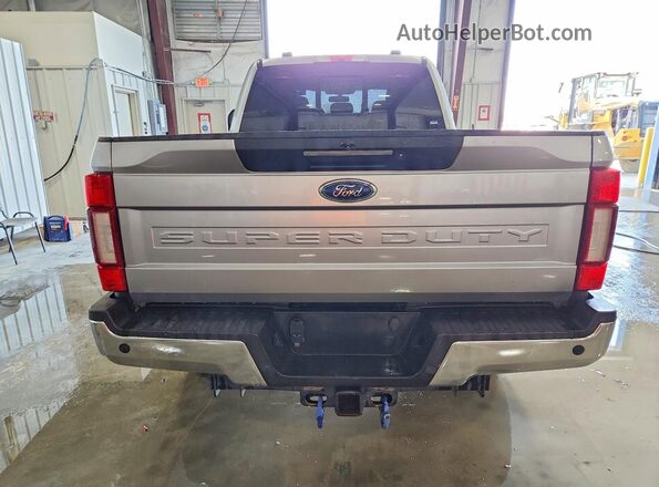 1FT8W2BT6LEC37121 2020 FORD F250 Silver Rear view