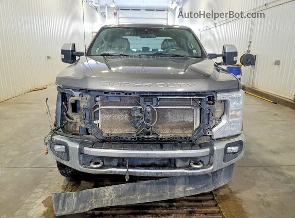 1FT8W3BT6NED7933 2022 FORD F350 Gray 
