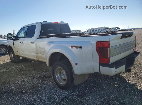 1FT8W3DT2NEC84460 2022 FORD F350 White Rear left