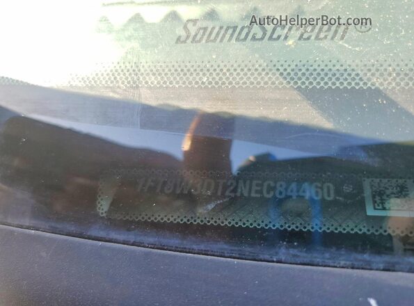 1FT8W3DT2NEC84460 2022 FORD F350 White Engine compartment view
