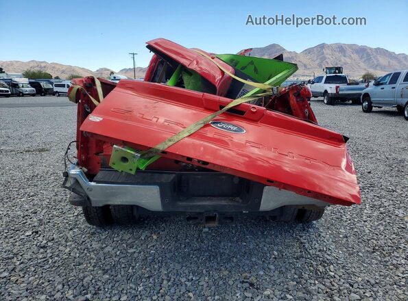 1FT8W4DM3PEC49265 2023 FORD F450 Red უკანა ხედი