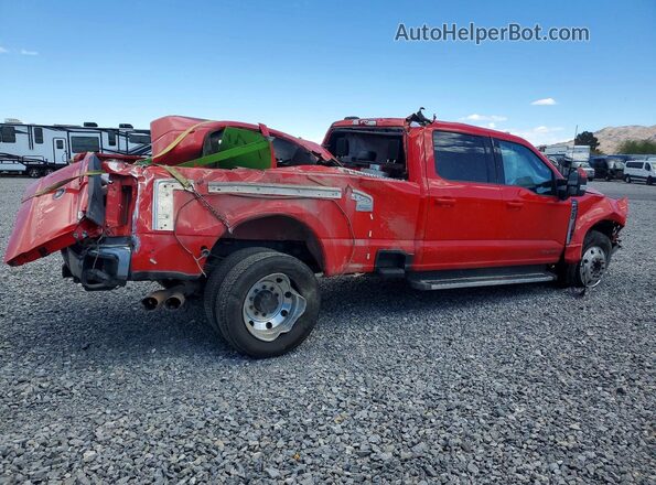 1FT8W4DM3PEC49265 2023 FORD F450 Red უკანა მარჯვენა
