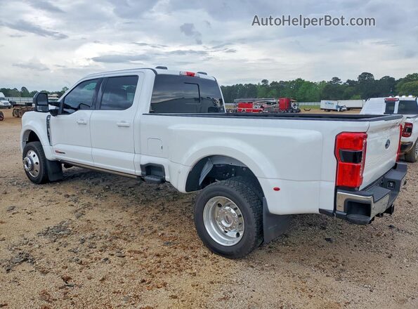 1FT8W4DM8REE46810 2024 FORD F450 White უკანა მარცხენა