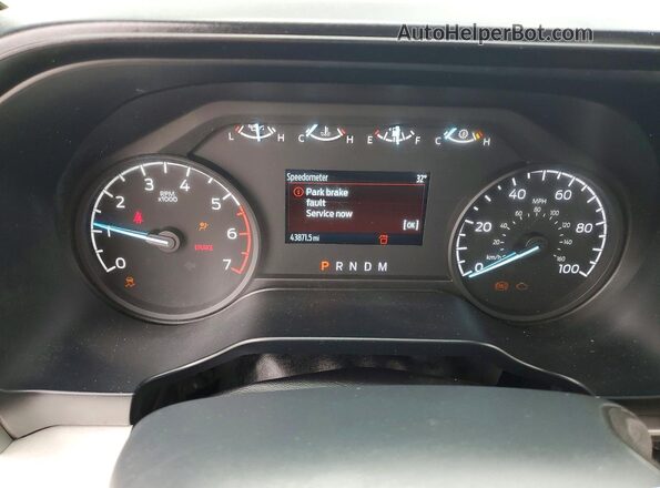 1FT8X2AA9REF12115 2024 FORD F250 White Вид щитка приладів