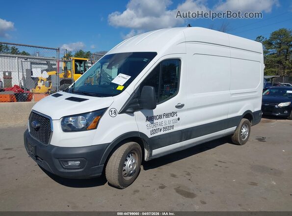 1FTBF5XG1RKA76982 2024 FORD TRANSIT-350 White წინა მარცხენა ხედი სამი მეოთხედიდან