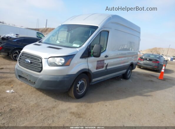 1FTBW2XM9GKA51779 2016 FORD TRANSIT-350 Silver Передня ліва чверть