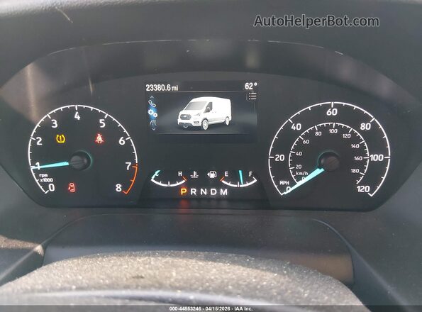 1FTBW2Y87PKB55141 2023 FORD TRANSIT-350 White უკანა სავარძლების ხედი