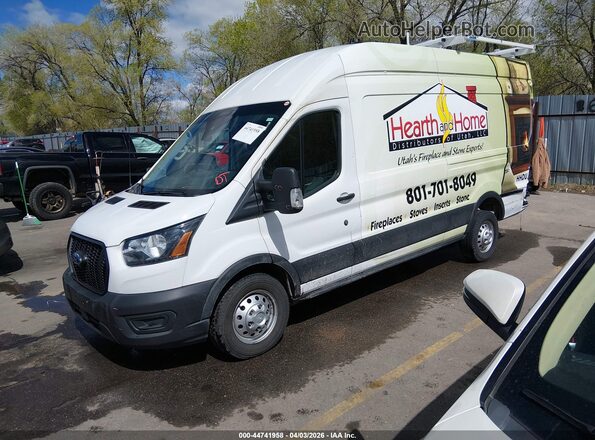 1FTBW3U87PKB73702 2023 FORD TRANSIT-350 Белый Передняя левая четверть