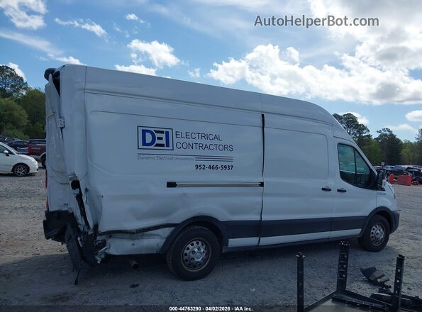 1FTBW3UG1PKA75367 2023 FORD TRANSIT-350 White Vista interior trasera