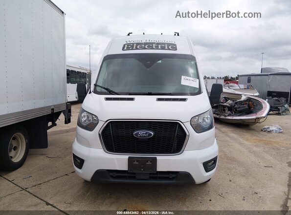 1FTBW3XG1MKA71889 2021 FORD TRANSIT-350 White Vista interior trasera