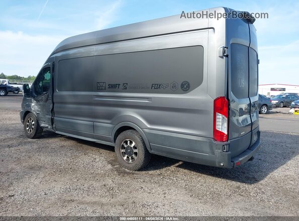 1FTBW3XG7MKA77700 2021 FORD TRANSIT-350 Серый Задняя левая четверть