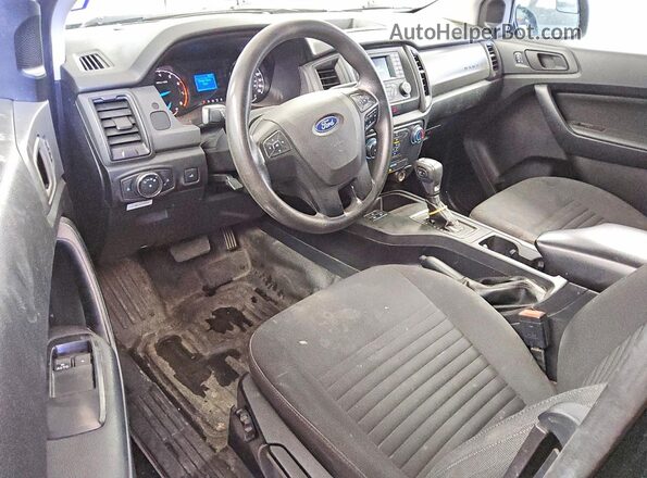 1FTER1EH4MLD69383 2021 FORD RANG Black Առջևի վահանակի տեսք