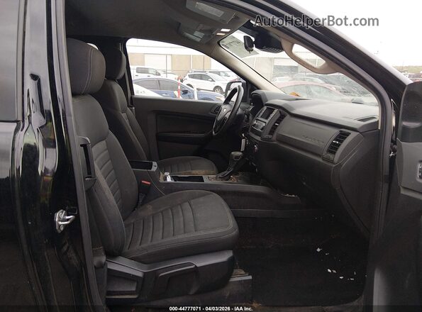 1FTER1EHXLLA93404 2020 FORD RANG Black Widok wnętrza z przodu