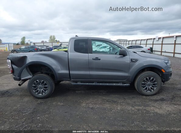 1FTER1FH0MLD10894 2021 FORD RANG Gray Սալոնի 360 աստիճան տեսք