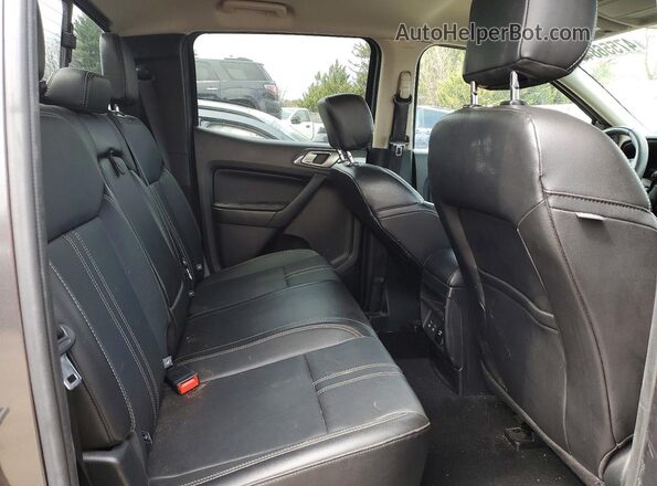 1FTER4FH2LLA09527 2020 FORD RANG Charcoal უკანა სავარძლების ხედი