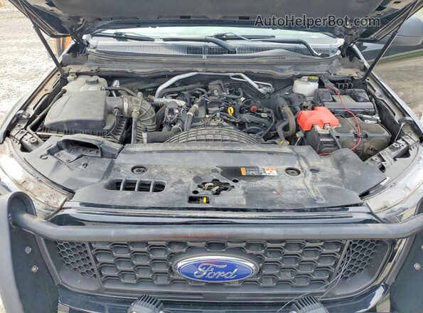 1FTER4FH2LLA24285 2020 FORD RANG Black უკანა სალონის ხედი