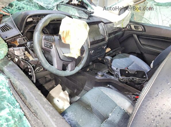 1FTER4FH3KLA25525 2019 FORD RANG Gray Вид панелі приладів