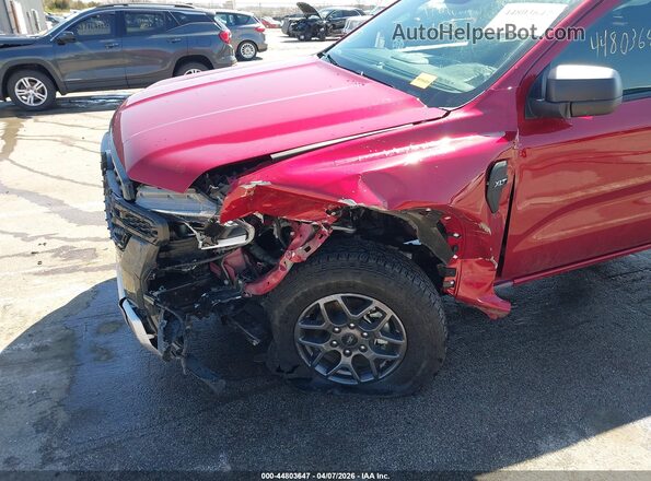 1FTER4HH8SLE35170 2025 FORD RANG Red Front view