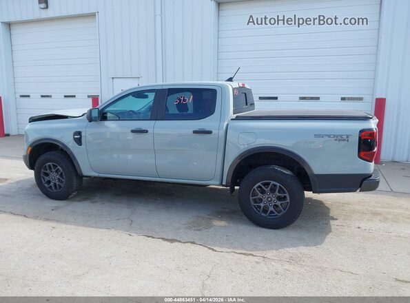 1FTER4HPXRLE62341 2024 FORD RANG Gray Սալոնի 360 աստիճան տեսք