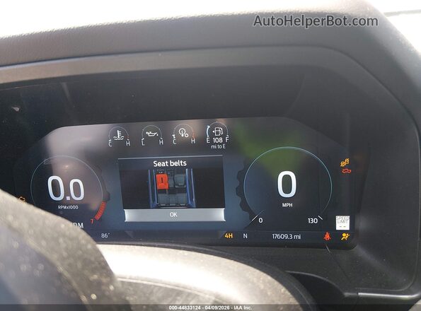 1FTER4KP4SLE17216 2025 FORD RANG Gray Widok tylnych siedzeń
