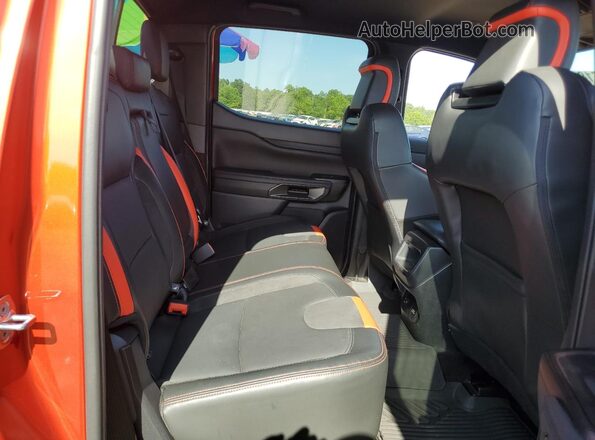 1FTER4LR6RLE20161 2024 FORD RANG Orange Rear seats view