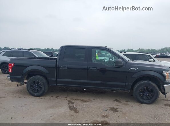 1FTEW1CB2JKC15246 2018 FORD F150 Черный Вид задней части салона