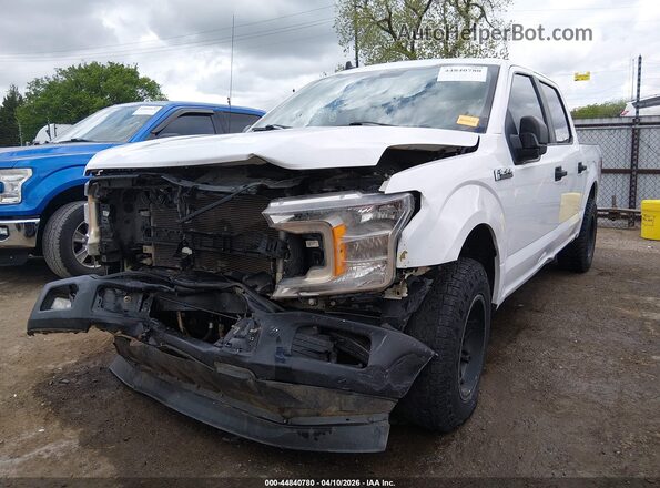 1FTEW1CB2LKE11643 2020 FORD F150 Белый Передняя левая четверть