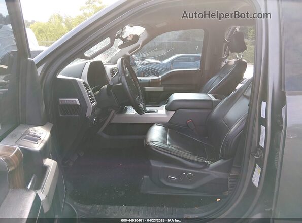1FTEW1CF6GFA75853 2016 FORD F150 Черный Вид салона спереди