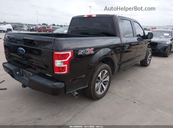 1FTEW1CP4KKC96327 2019 FORD F150 Dark Brown Tył prawy