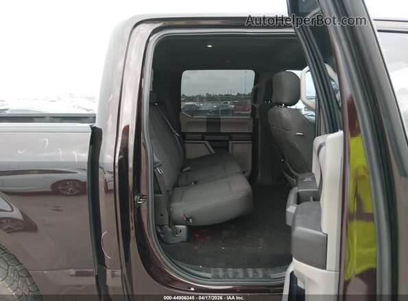 1FTEW1CP4KKC96327 2019 FORD F150 Dark Brown Widok naklejki z numerem VIN
