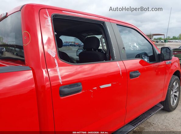 1FTEW1CP8KKC29651 2019 FORD F150 Red Դիմացի տեսք