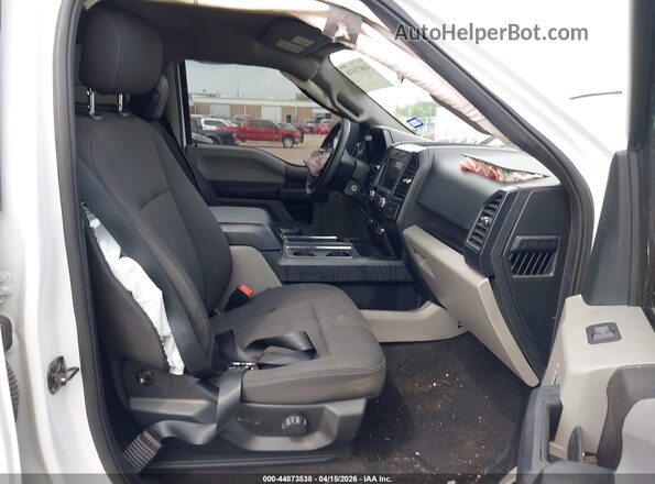 1FTEW1CPXKKE32900 2019 FORD F150 White Widok wnętrza z przodu