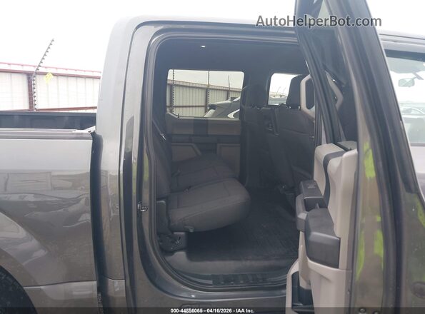 1FTEW1E49KFC38645 2019 FORD F150 Gray Widok naklejki z numerem VIN