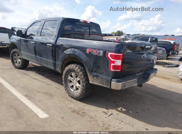 1FTEW1E53JFE24575 2018 FORD F150 Black Հետևի ձախ