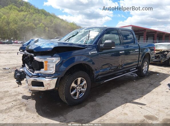 1FTEW1E58JFB67266 2018 FORD F150 Blue 