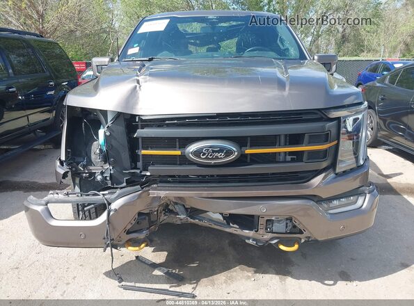 1FTEW1E85NFA69568 2022 FORD F150 Brown Front view
