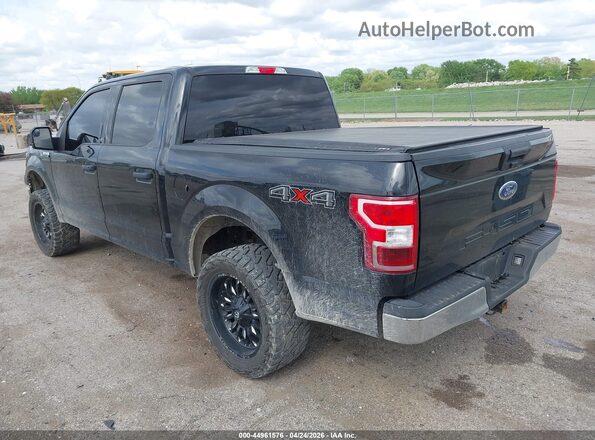 1FTEW1EB0JFC29460 2018 FORD F150 Black Հետևի ձախ