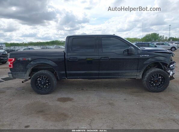 1FTEW1EB0JFC29460 2018 FORD F150 Black Սալոնի հետևի տեսք
