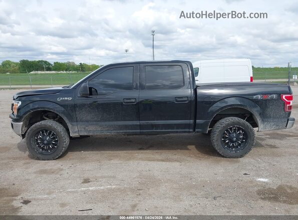 1FTEW1EB0JFC29460 2018 FORD F150 Black Սալոնի 360 աստիճան տեսք