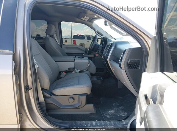 1FTEW1EB8JKF31327 2018 FORD F150 Brown Vista interior delantera