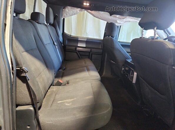 1FTEW1EF0HFC07424 2017 FORD F150 Charcoal Vista de los asientos traseros