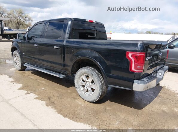 1FTEW1EG7GKD16686 2016 FORD F150 Black Trasero izquierdo