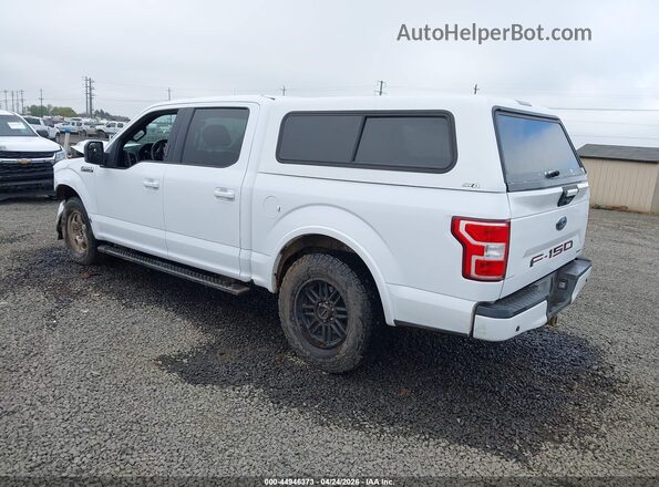 1FTEW1EGXJKC65224 2018 FORD F150 White Trasero izquierdo